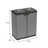 thumbnail of Mongardi Mobile portasacco BIS, di dimensioni 68L x 38P x 87H cm