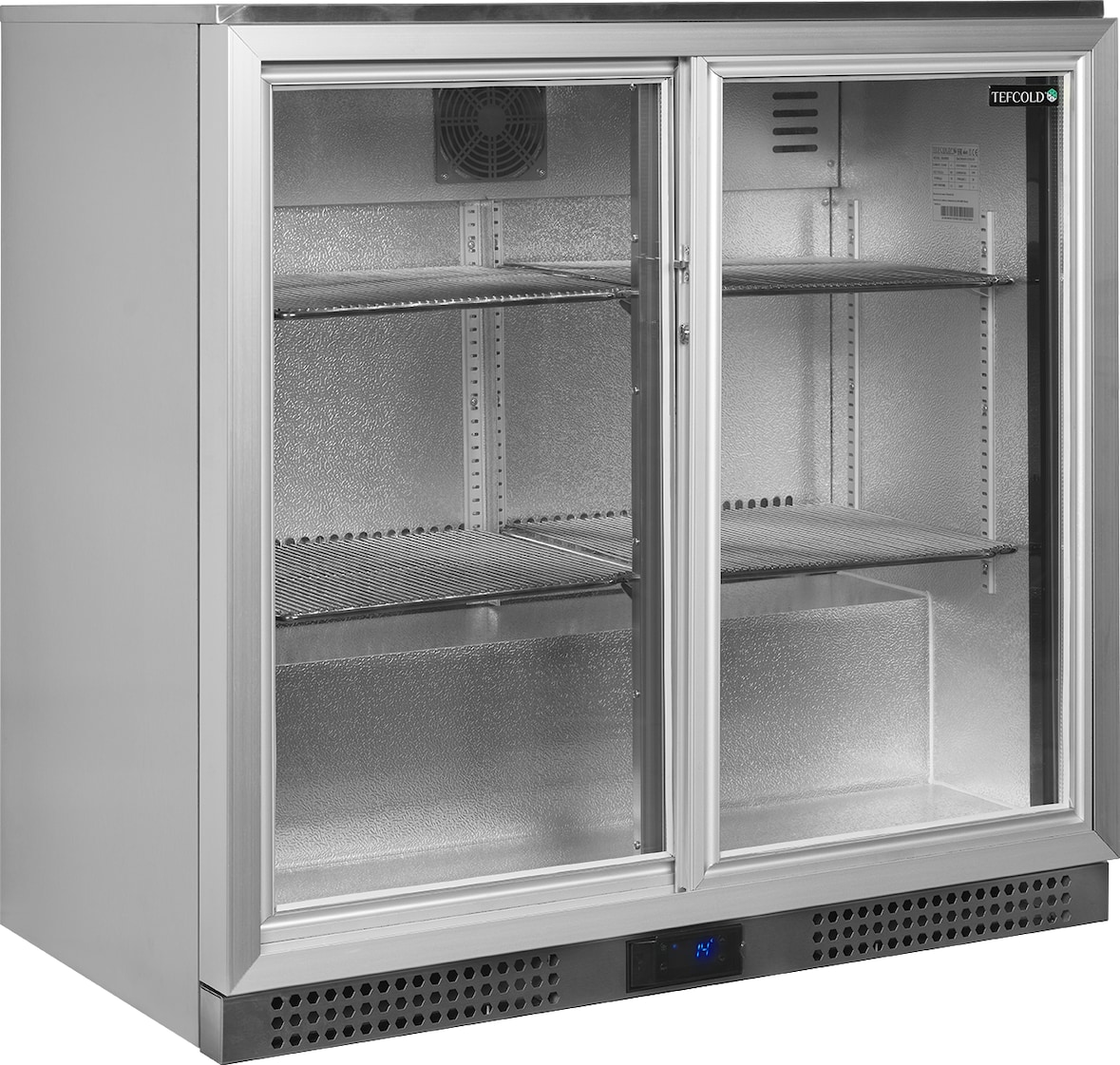 TEFCOLD Backbar-Kühlschrank BA26SS 191l Edelstahl