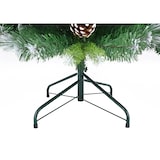 thumbnail of Tarrington House Albero di Natale artificiale, plastica, Ø 97 x 180 cm, verde/bianco