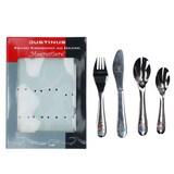 thumbnail of 4tlg. Justinus Meerestiere Kinder-Besteckset – 110-200