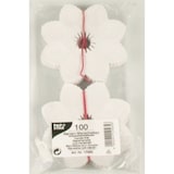 thumbnail of 10 X 100 Kerzen-Manschetten rund Ø 10 cm weiss