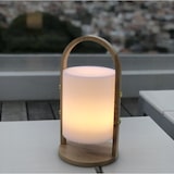 thumbnail of Lumisky Lanterne sans fil LED WOODY H37cm Bois Bois