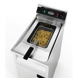 thumbnail of Chefgastro Elektro Fritteuse 1x12Liter 6KW BxTxH 400x700x850mm