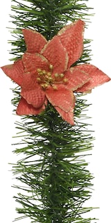 thumbnail of Weihnachtsgirlande Lametta Grasgirlande Tannengirlande Weihnachtsstern Blumen
