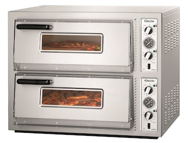 Four à Pizza Double Électrique Professionnel pour Pizzeria - 10 kW - Bartscher