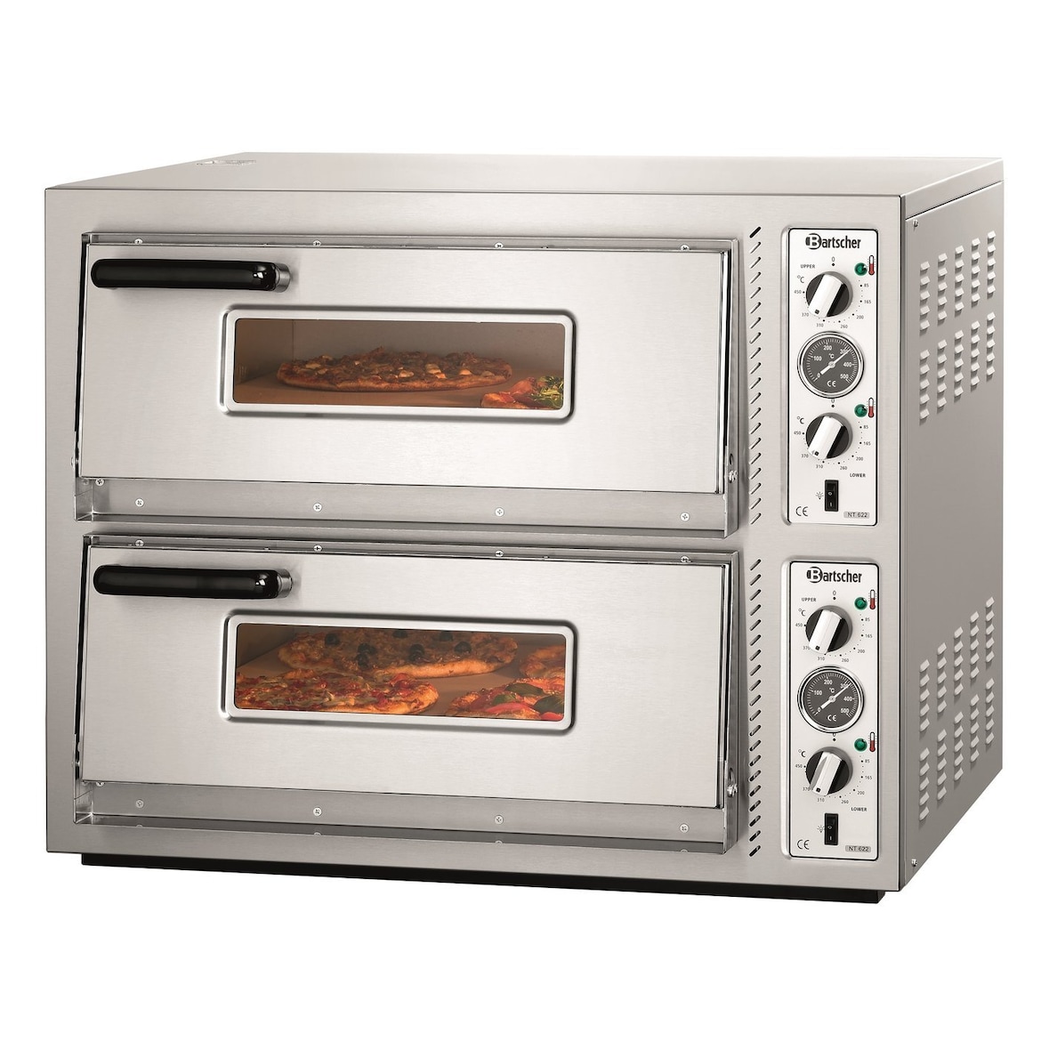 Four à Pizza Double Électrique Professionnel pour Pizzeria - 10 kW - Bartscher