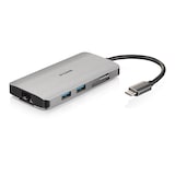 thumbnail of D-Link DUB-M810 USB-C 8-Port USB 3.0 Hub HDMI, Ethernet, Card Reader, Power