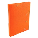 thumbnail of Exacompta  Cod. 55758E - Cartella 3 lembi con elastici Maxi Capacity Scotten cartoncino lustré 425 g/mq - 24x32cm arancione  - Confezione da  50 pz.