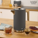 thumbnail of Briebe Nordic Bollitore Elettrico 1,7L Cordless, Ebollizione Rapida senza BPA, Base 36, KT1165GRY, Grigio, 2200W