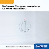 thumbnail of Exquisit Mini Gefrierschrank GB60-150E weiss | 42 l Nutzinhalt | Klein und kompakt | Türanschlag wechselbar | Gefrieren