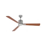 thumbnail of Ventilatore da soffitto CasaFan ECO NEO III 132 BN-NB/KI WIFI, motore cromato spazzolato/pale reversibili in ciliegio e noce