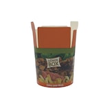 thumbnail of 500 Döner Kebab Boxen 500 ml – Neutralmotiv bedruckt, Faltboxen, Pommesboxen