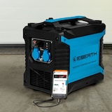 thumbnail of EBERTH Generador de Corriente Inverter 2000 W 3 CV Con Motor de Gasolina de 4 Tiempos, 2x 230V, 2x USB, Portátil, Central Eléctrica 78,8cc 1 Cilindro