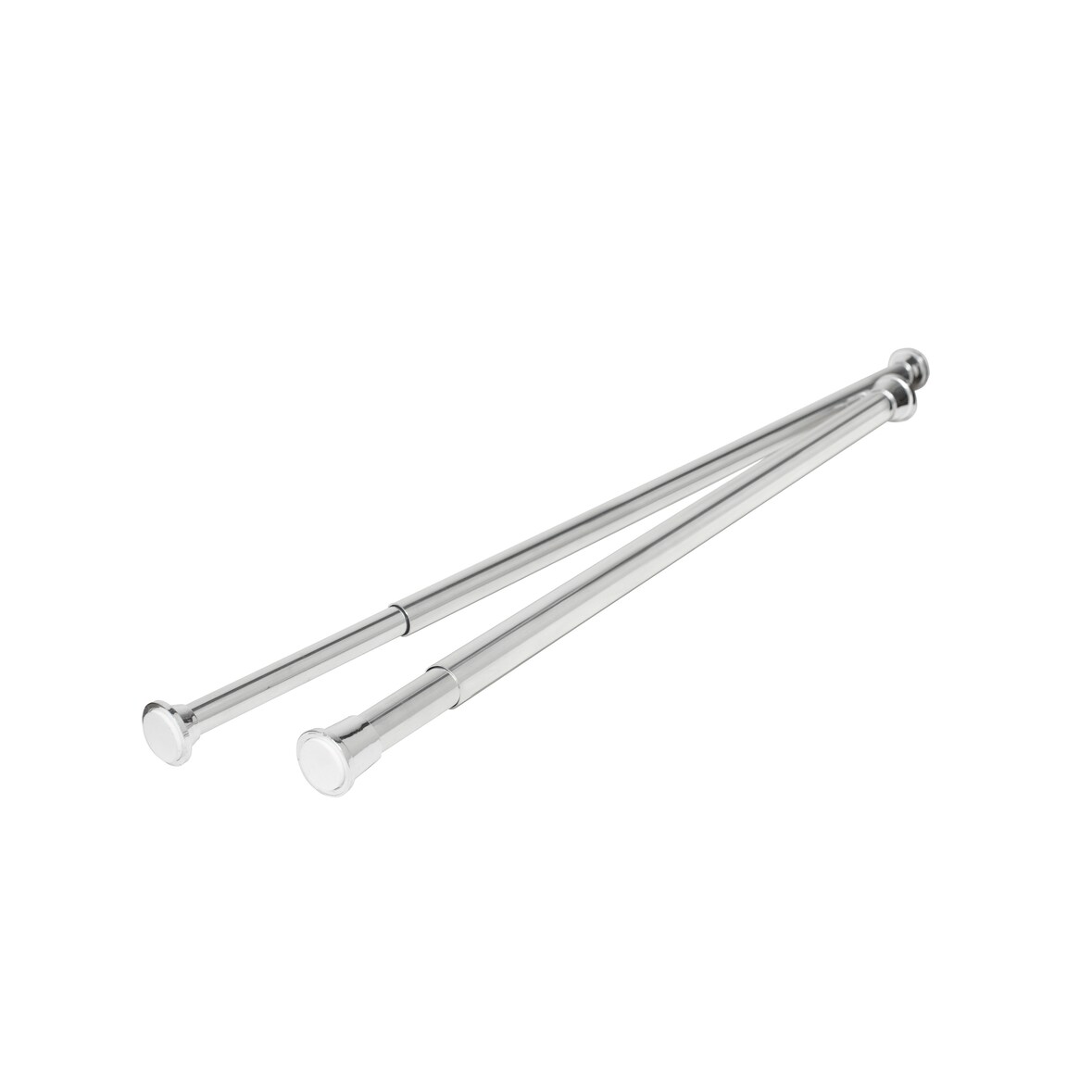 Duschvorhangstange 70 - 110 ALU Silber glänzend
