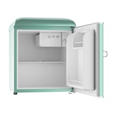 thumbnail of EVVO Frigorífico Mini F20 Retro Verde Aquamarina, 45 l, vintage, bajo consumo, silencioso