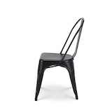 thumbnail of Chaise en métal noir style industriel - Finition mat