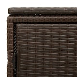 thumbnail of vidaXL Gartenschrank Braun 110x55x60,5 cm Poly Rattan