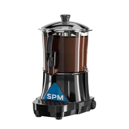 Distributeur de chocolat chaud ou soupe chaude 6 litres 270x318x465 LOLA 6 blanc noir