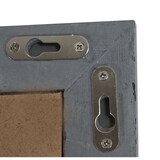 thumbnail of Bilderrahmen Set, Fotorahmen Holzrahmen, 3x 21x26cm 1x 26x36cm 1x 36x51cm Shabby Landhaus ~ grau