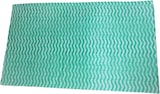 thumbnail of Grüne Welle, Universaltücher mit Textilcharakter, grün-weiß, 55 % Viskose, 45 % Polyester, ca. 25x34 cm, 50 Tücher