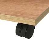 thumbnail of vidaXL Beistelltisch mit Rollen 50×35×42 cm Eichenbraun