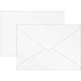 thumbnail of Briefumschläge B6 Seidenfutter 80g/qm perlweiß VE=5x10 Stück