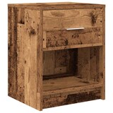 thumbnail of vidaXL Nachttische 2 Stk. mit Schublade Altholz-Optik 40x34x50 cm