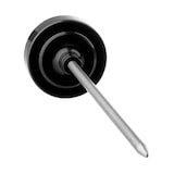 thumbnail of Thermometer D3000 KTP RVS/Kunststof | Incl. beschermingskap & 1 batterij | 34x34x160(h)mm