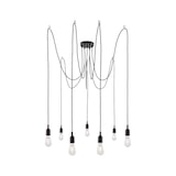 thumbnail of Paulmann Neordic Luminaire en suspension Ketil  E27   max. 7x60W Noir gradable Silicone#Métal 50390