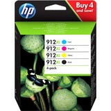thumbnail of Hp Multipack Negro / Cian / Magenta / Amarillo 3Yp34Ae Mcvp 912 Xl