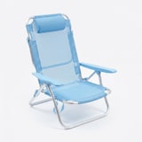 thumbnail of HEMAX, Spiaggina Mare Pieghevole Parigi Alluminio Giardino 53x62x77 cm - blu