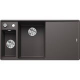 thumbnail of BLANCO AXIA III 6 S-F flächenbündige Spüle GRANIT Felsgrau Becken links Excenter