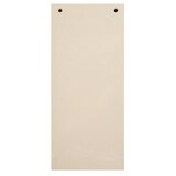 thumbnail of Exacompta - Réf. 13475B - Carton de 12 Paquets de 100 fiches intercalaires horizontales unies perforées Forever sous film 105 x 240 mm bulle
