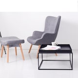 thumbnail of Table Basse métal Noir Style Industriel 60x60x40CM