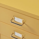 thumbnail of Helloshop26 - Mobiletto da ufficio mobile contenitore su ruote con 5 cassetti 69 x 28 x 41 cm giallo 03_0009101