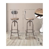 thumbnail of Dudeco Banco Alto Pino Bronze