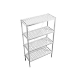 thumbnail of METRO Professional Scaffalatura GAR1100, alluminio / polipropilene, 99.2 x 41.5 x 168.5 cm, argento