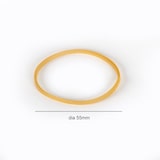 thumbnail of aro Elastiekjes, beige, Ø 55 x 2.5 mm, 1000 g