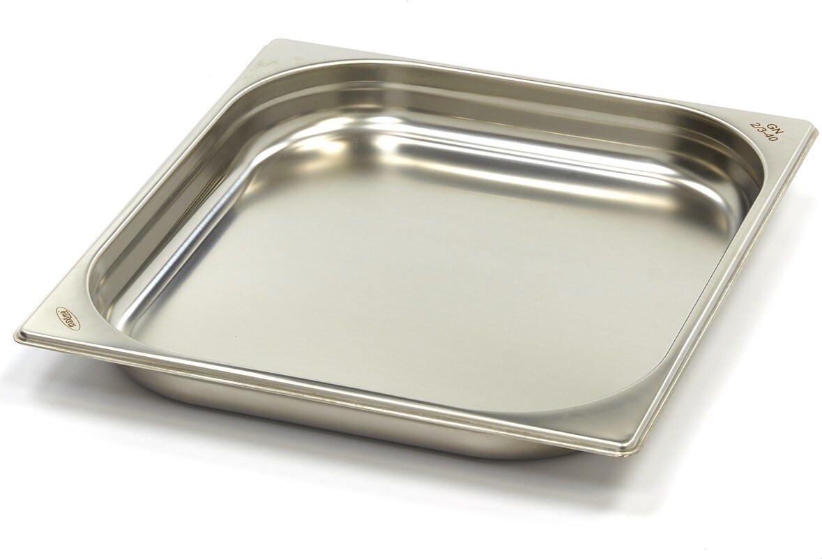 Maxima Récipient gastronorm - 2/3 GN - profondeur 4 cm - acier ...
