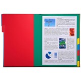 thumbnail of Exacompta 55341E 6x Ordnungsmappe mit festem Deckel 3mm, Gummizug und dehnbarem Faltenrücken, 12 Fächer, Ordonator, für Format DIN A4 - Schwarz