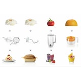 thumbnail of Bosch MUM5 Start Line universal robot de cocina 800 W 3,9 L Naranja, Plata, Transparente, Blanco