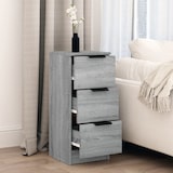 thumbnail of vidaXL Dressoir 30x30x70 cm bewerkt hout grijs sonoma eikenkleurig