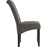 thumbnail of tectake Silla de comedor ergonómica - Juego de 2 gris mármol