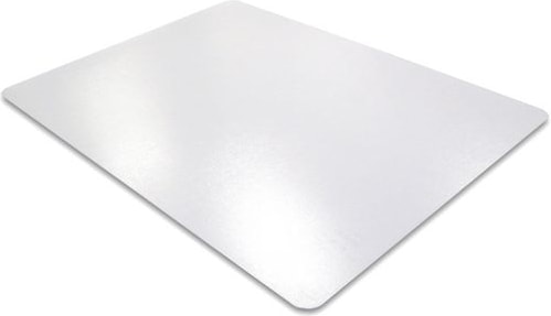 Realspace Stuhlunterlage PVC (Polyvinylchlorid) Standard Rechteckig Transparent 116 x 150 cm Hartböden