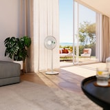 thumbnail of Standventilator Finn mit Fernbedienung Weiß