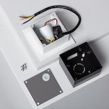 thumbnail of efectoLED Baliza Exterior LED 3W Empotrable Pared Cuadrado Blanco Oval Wabi  Blanco Neutro 4000K