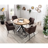 thumbnail of SIT Möbel Espejo de pared hexagonal | acacia natural |An 34 x Pr 4 x Al 35 cm |09289-01 |Serie PANAMA