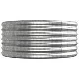 thumbnail of Helloshop26 - Hochbeet für Pflanzen und Blumen geeignet für Terrassen und Gärten pulverbeschichteter Stahl silberfarben 02_0039707
