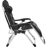 thumbnail of tectake Chaise longue pliable CLOUD II avec pare-soleil - noir, par pièce - 406179