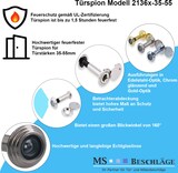 thumbnail of Feuerschutz-Türspion Gold Optik Türgucker ø14mm Türblick Türstärke 35-55mm